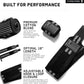 Gymreapers Weightlifting Wrist Wraps (IPF Approved) 18" Professional Quality Wrist Support with Heavy Duty Thumb Loop - Best Wrap for Powerlifting Competition, Strength Training, Bodybuilding