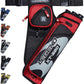 LEGEND XT320 Archery Quivers - Nylon Hip Quivers with 3 Arrow Tube Cases for Target Shooting - Adjustable Waist Belt, T-Slot, Storage Compartments for Accessories, Gear, Tools, Release Tab, Score Card