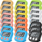 Weewooday 24 Pcs Digital Kitchen Timer Magnetic Timer Bulk On/Off Switch Minute Second Count up Countdown Loud Alarm for Exercise Cook Baking(Multicolor)