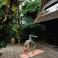 Yoga Design LAB | The Hand Towel | Premium Non Slip Hand Towel | Designed in Bali | Colorful Eco Printed + Quick Dry + Soft | Hot Yoga, Bikram, Ashtanga, Sport, Barre, Travel (Pearl)