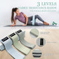 Pilates Ring Set 9 PCS, Magic Circle Yoga Ring, Pilates Ball, 2.2lb *2 Dumbbells, Resistance Bands, Tape Measure, Pilates Weight Kit Equipment Accessories for Home Workouts Fitness Yoga