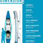 BEYOND MARINA Inflatable Kayak 1 & 2 & 3 Person Adult- Full Drop Stitch Kayak with Aluminum Paddles, Seats, Footrests, Pump, Fins
