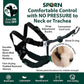 Sporn No Pull Dog Harness for Medium-Sized Dog - Red Mesh, Durable Nylon, Breathable, Adjustable, Lightly Padded, Soft & Easy, Heavy Duty Body Halter Harness for Medium Size Breeds