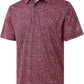 Men's Golf Polo Shirts Short Sleeve Striped Performance Moisture Wicking Dry Fit Golf Shirts for Men