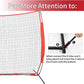 7x7/16x10/20x10ft Ball Backstop Net,Fix Ball Stop Net by 4 Spike&2 Sandbag,Sports Net Barrier with Handbag,Lacrosse Net Backstop for Softball,Basketball,Hockey Train,Baseball Net Barrier for Backyard