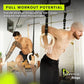 Duonamic Eleviia: Portable Doorway Pull-Up Bar – Lightweight, Travel-Ready, 250 lb Capacity