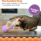 Catstages Electronic Dancing Llama Interactive Cat Toy, Wobbles and Plays Music, Battery Powered, Plush, White