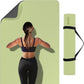 HAHE Non Slip Yoga Mat Wide, (72"L X 32"W, 0.24" Thick) Large Fitness Exercise Mat with Carrying Strap, Eco-Friendly POE Yoga Mats for Home, Gym, Pilates, Stretching