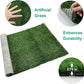 Dog Grass Mat, Synthetic Turf for Indoor/Outdoor Puppy Potty Training Durable, Drainable & Easy-Clean Pet Bathroom Mat for Small to Large Dogs Grass Only (34.6"x22.5")