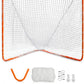 Velocity - Lacrosse Goal - Portable Steel Frame with Black Net, Perfect for Youth and Adult Training, Backyard Design