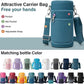 Insulated Water Bottle | Thickened Stainless Steel Vacuum Metal | Portable Sports Water Jug for Gym and Hiking with Straw, Carrier Bag, Handle Strap | BPA-Free 32 oz