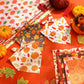 Abbylike 200 Pcs Fall Dog Bandanas Bulk Pumpkin Bandanas for Dogs Pets Triangle Kerchief Bibs Scarf for Fall Autumn Thanksgiving Costume Photo Props Accessories Pet Shops Adoption Events, 25 Styles