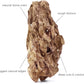 2-6 Inches Natural Dragon Stone 4 PCS Aquarium Rocks for Aquascaping, Aquarium Landscaping, Terrariums, Fish Tank Decoration, Vivariums, Paludarium, Reptile and Amphibian Enclosures
