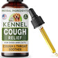 Kennel Cough Herbal Drops for Dogs & Cats - Cough Relief - Throat Soother - Dry and Wet Pet Cough - Made in US - 2 Fl Oz