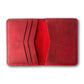 PEGAI Personalized Leather, Passport Holder For Travel | Handmade Passport Wallet Cover Case | Travel Document Holder, Passport Cover for Men, Women, and Family | Pike (Rose)