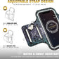 TRIBE Water Resistant Cell Phone Armband Case Running Holder for iPhone Pro Max Plus Mini SE (13/12/11/X/XS/XR/8/7/6/5) Galaxy S Ultra Plus Edge Note (21/20/10/9/8/7/6/5) Adjustable Strap & Key Pocket