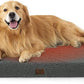Bedsure Self Warming Dog Beds Large Sized Dog - Extra-Large Orthopedic Waterproof Puppy Bed with Removable Washable Cover, Egg Crate Foam Pet Mat, Suitable for Pet Up to 100 lbs