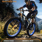 Ebike for Adults Electric, 52V 19.2Ah/32Ah, Peak 2000W/2500W E-Bike, 36/40MPH, 70 Miles/100Miles Long Range, Hydraulic Disc Brake, Off Road Snow Mountain E-Bike, 24"/26" Fat Tire Fast Electric Bicycle