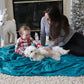 Bedsure Fleece Blankets King Size Teal - Bed Blanket Soft Lightweight Plush Cozy Fuzzy Luxury Microfiber, 108x90 inches