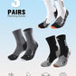 Compression Crew Running Socks: Athletic Socks for Men Women with Cushion,3 Pairs Work Hiking Basketball Sport Socks