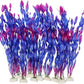 MyLifeUNIT Artificial Seaweed Water Plants for Aquarium, Plastic Fish Tank Plant Decorations 10 PCS (Purple)