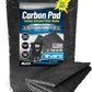 Aquarium Carbon Pad - Cut to Fit Carbon Infused Filter Pad Media for Crystal Clear Fish Tank and Ponds (18 Inch Width, 36 Inch Long)