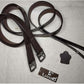 Leather English Riding Horse Saddle Starter Kit Brown Saddle Combo Pack Set of 7 pcs