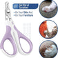 Mr. Pen Cat Nail Trimmer - Purple, Cat & Kitten Nail Clippers, Pet Claw Trimmer