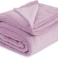 Bedsure Fleece Blankets King Size Lilac Lavender - Bed Blanket Soft Lightweight Plush Cozy Fuzzy Luxury Microfiber, 108x90 inches