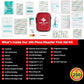 Protect Life Survival First Aid Kit for Home/Business, Camping Survival Kits | Mini Travel First Aid Kit | Camping Equipment | Small Kits for Car | Outdoor Emergency Survivals Pack - 200pcs