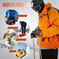 HANDLANDY Winter Insulated Work Gloves, 3M Thinsulate Thermal Water-Resistant Glove for Men Women Touch Screen, Warm Ski Snowboard Cold Weather Gloves (Brown, Medium)