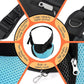 YUDODO Pet Sling Carrier for Small Dogs & Cats – Hands-Free Puppy Carrier with Safety Hook, Large Zipper Pocket, Soft Breathable Mesh, Adjustable Strap & Reflective Strip (Cyan 2.0 S)