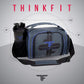 ThinkFit Insulated Lunch Box with 6 Portion Control Containers, Pill Dispenser, Shaker Cup & Ice Packs - BPA-Free, Reusable, Microwavable, Freezer Safe - Blue