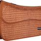 Tackmore Western Saddle Pad Adjustable with Side Pockets and Foam Inserts Shock-Absorbing Riding Pad