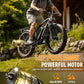 Ebike for Adults Electric, 52V 19.2Ah/32Ah, Peak 2000W/2500W E-Bike, 36/40MPH, 70 Miles/100Miles Long Range, Hydraulic Disc Brake, Off Road Snow Mountain E-Bike, 24"/26" Fat Tire Fast Electric Bicycle
