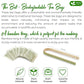 FreshDrinkUS, Premium 120 Spearmint Tea Bags, 100% Natural & Pure from Spearmint Leaves. Loose Leaf Spearmint Herbal Tea. Made with Natural Material Tea Bags. No Sugar, No Caffeine, No Gluten, Vegan.