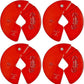 Micro Gainz Dumbbell Fractional 1.25lb Weight Plate, Ideal for Micro Loading, (Choose Color) 4 Piece Fractional Weight Plates, Designed for Dumbbell Training, Made In USA