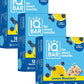 IQBAR Brain and Body Plant Protein Bars - Lemon Blueberry - 36-Count Low Carb - Gluten Free, High Fiber, Vegan Snacks - Low Sugar Meal Replacement