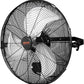 VEVOR 18 Inch Industrial Wall Mount Fan 2PCS, High Velocity 4000 CFM with 3-Speed Manual Control & 360° Tilt Adjustment, for Indoor Use, Warehouse, Workshop, Basement, and Commercial Spaces
