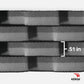Norsk Multi-Purpose Reversible Floor Mats - EVA Interlocking Foam Tiles (Gray/Black 36 Tiles - 144 sq. Ft. 1/2" Thick)