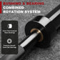 LIONSCOOL Premium 4ft/4.9ft/6ft Barbell for Strength Training and Olympic Weightlifting, 2 Inch Bar for Squats, Curls, Deadlifts, Presses, Hip Thrusts, 350lbs/500lbs/700lbs Weight Capacity