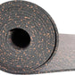 Genaflex Rubber Gym Floor Mat - 8mm Thick - Heavy Duty Commercial Protective Gym Flooring Roll (10% Red, 4' X 10')