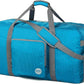 WANDF Foldable Travel Duffel Bag 60-120L Duffle Carry on for Women and Men