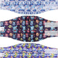 CuteBone Dog Diapers Male Belly Bands 3 Pack for Male Dogs Reusable Puppy Wraps DM65M