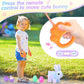 Plush Bunny Easter Toys for Kids,Interactive Bunny with Sounds,Can Walk and Wag Tail with Remote Control Leash,Easter Eggs with Surprise,Easter Birthday Gift for Toddlers