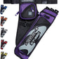 LEGEND XT320 Archery Quivers - Nylon Hip Quivers with 3 Arrow Tube Cases for Target Shooting - Adjustable Waist Belt, T-Slot, Storage Compartments for Accessories, Gear, Tools, Release Tab, Score Card