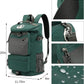 Kalesi Gym Duffle Bag Backpack 4-Way Waterproof with Shoes Compartment for travel Sport Hiking laptop (Green)