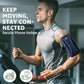 HiRui Arm Bag & Wrist Bag Phone Holder, Sports Running Armband for Gym, Cycling & Workout, Compatible with iPhone 16/15/14 Series, Samsung Galaxy & More, Reflective, Adjustable, Secure Fit (Blue)