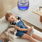 SIBAYS Cat Water Fountain Filters, Pet Water Fountain Filter Replacement for 3.5L/118oz Pet Fountain, Food Grade Activated Carbon and PP Cotton, 16pcs Filters+ 16pcs Pump Sponges+ 2pcs Muffler Sponges