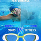 Swim Goggles, Unisex Adult Swimming Goggles Anti Fog Anti UV No Leakage Wide View for Men Women Youth